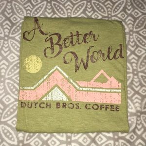 Dutch Bros “A Better World” t-shirt ☕️